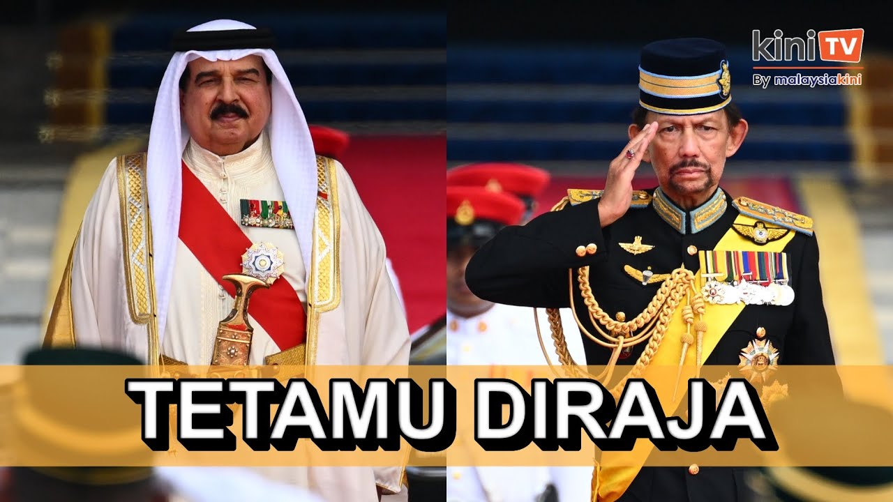 Sultan Brunei, Raja Bahrain berangkat ke Istiadat Pertabalan Agong