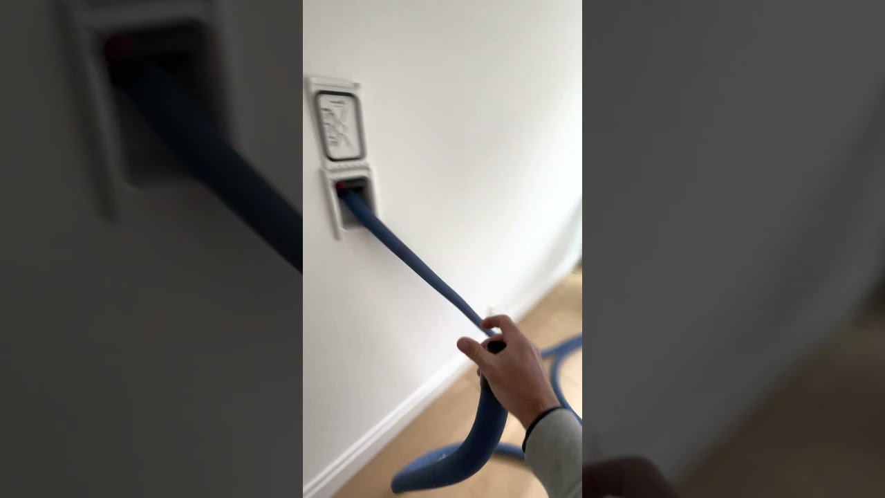 Retractable Central Vacuum System - SO Satisfying