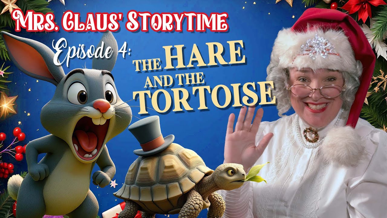 Mrs Claus Story Time | Episode 4: The Hare and the Tortoise