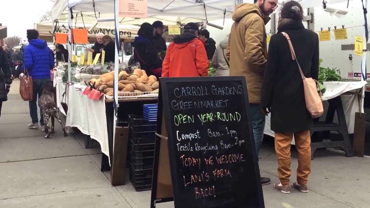 Carroll Gardens Greenmarket, New York (3-26-17)