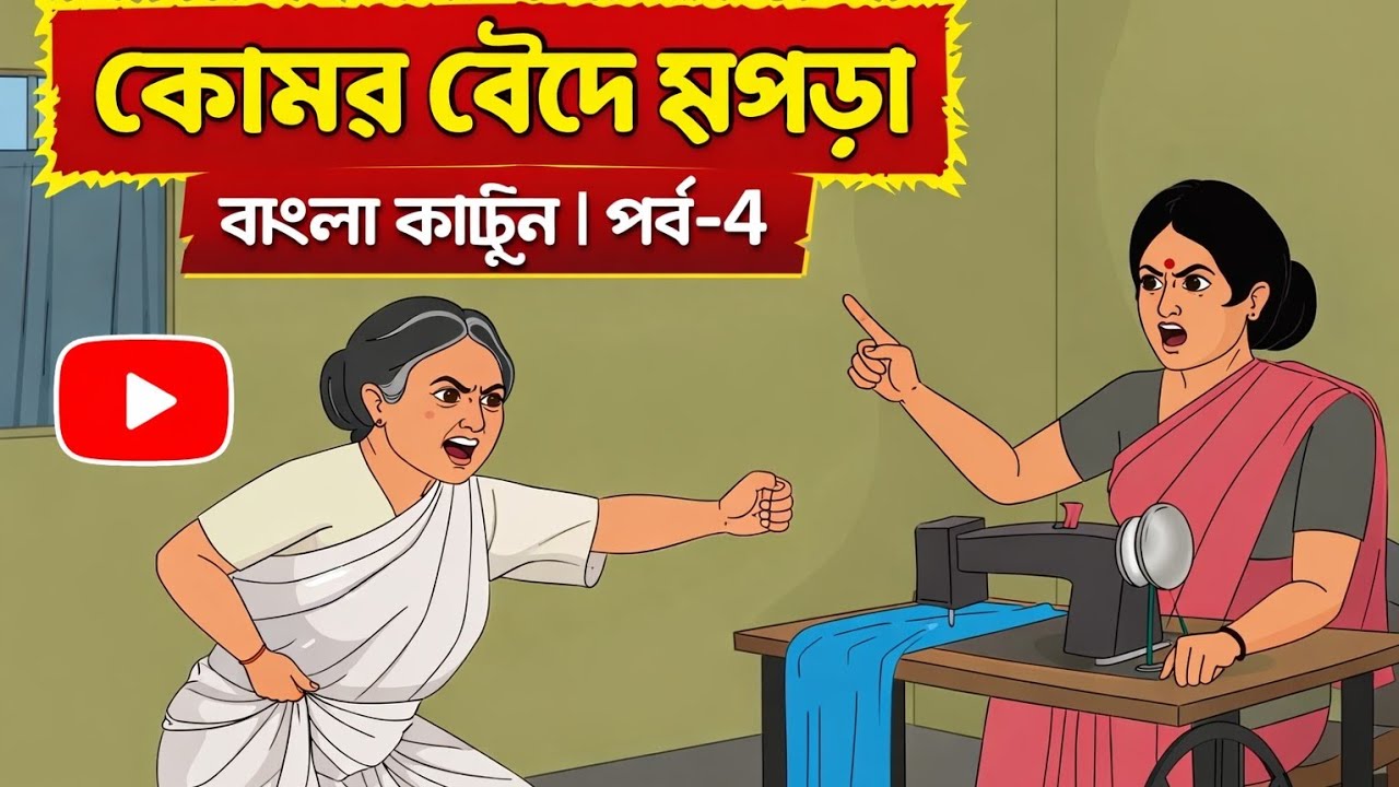 📌💥‎কোমর বেঁধে ঝগড়া I বাংলা কার্টুন I পর্ব-৪ I #cartoon #kids #golpo #hilights