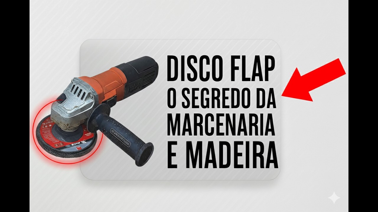 Por que todo marceneiro deveria usar Disco Flap e ninguém te conta #woodworking #diy #dicas