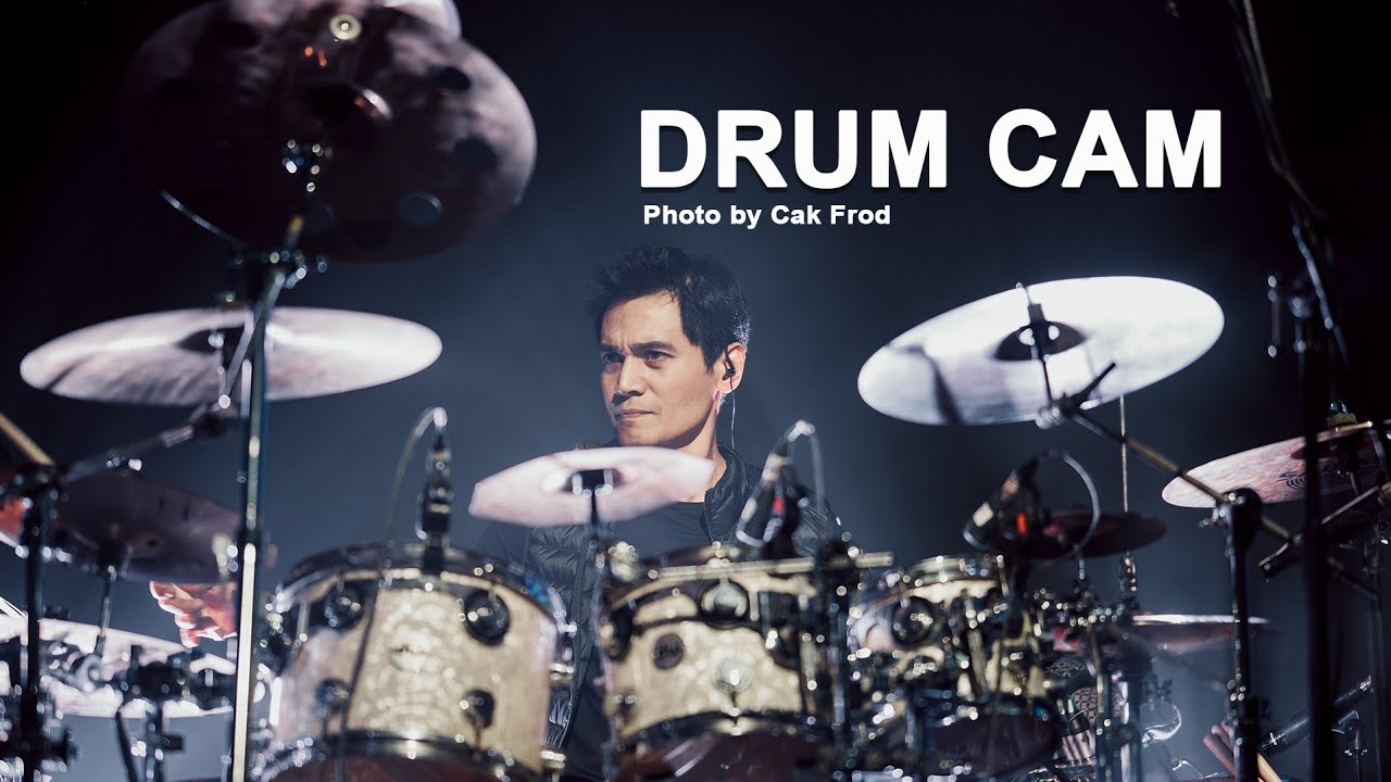 Drum Cam - Konser The Best Of Dewa 19 - 15. Drums Solo by Tyo Nugros