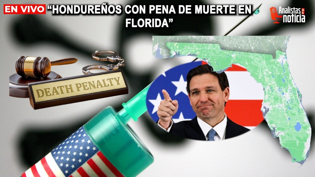 “Hondureños con pena de muerte en Florida” | 𝗔DN 𝗰𝗼𝗻 𝗖𝗮𝗿𝗹𝗼𝘀 𝗟ó𝗽𝗲𝘇🎙️| EN VIVO 🔴