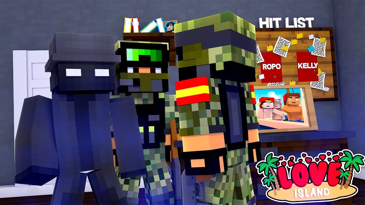 Minecraft LOVE ISLAND - THE ASSASSIN BOSS HAS BROUGHT IN REINFORCEMENTS!!