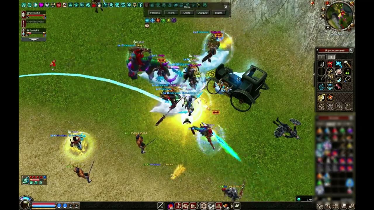 METİN2 TR /137 LEVEL NİNJA/ BirGeceVakti/ DANDANAKAN SAVAŞLARI#bagjanamu #metin2 #dandanakan #games