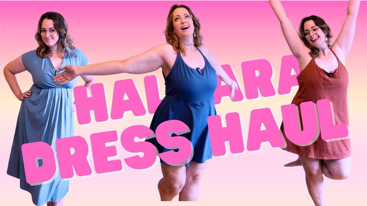 The BEST Halara dresses for summer *plus size haul*