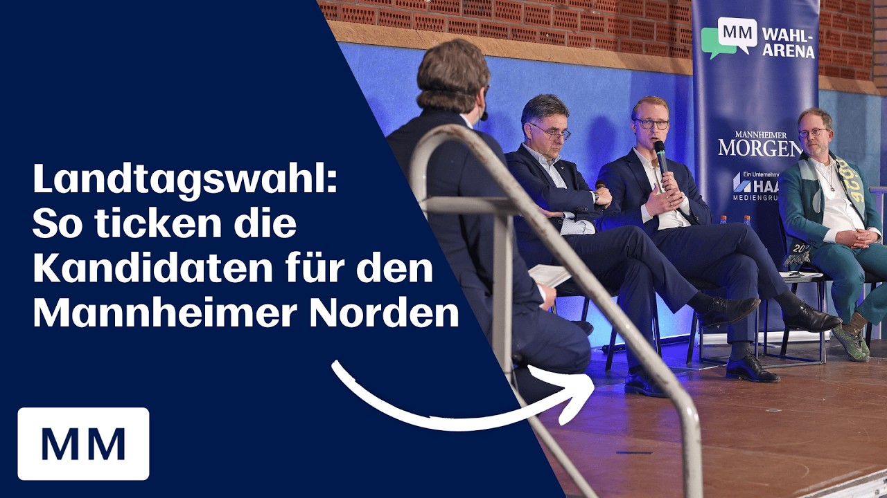 Landtagswahl 2026: Kandidierenden-Debatte Wahlkreis Mannheim-Nord | MM Livestream