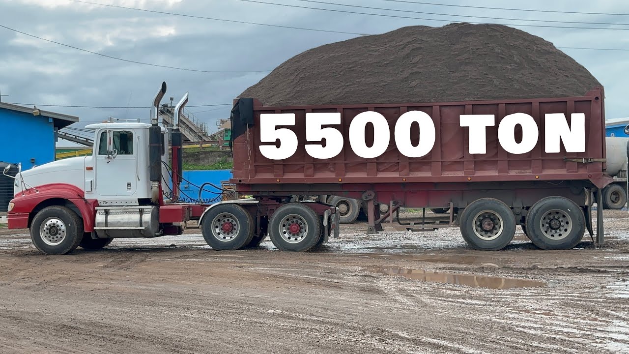 Trucks are moving 5,500 tons of material from Shagore to Harbour View and piling it up. S6:E11