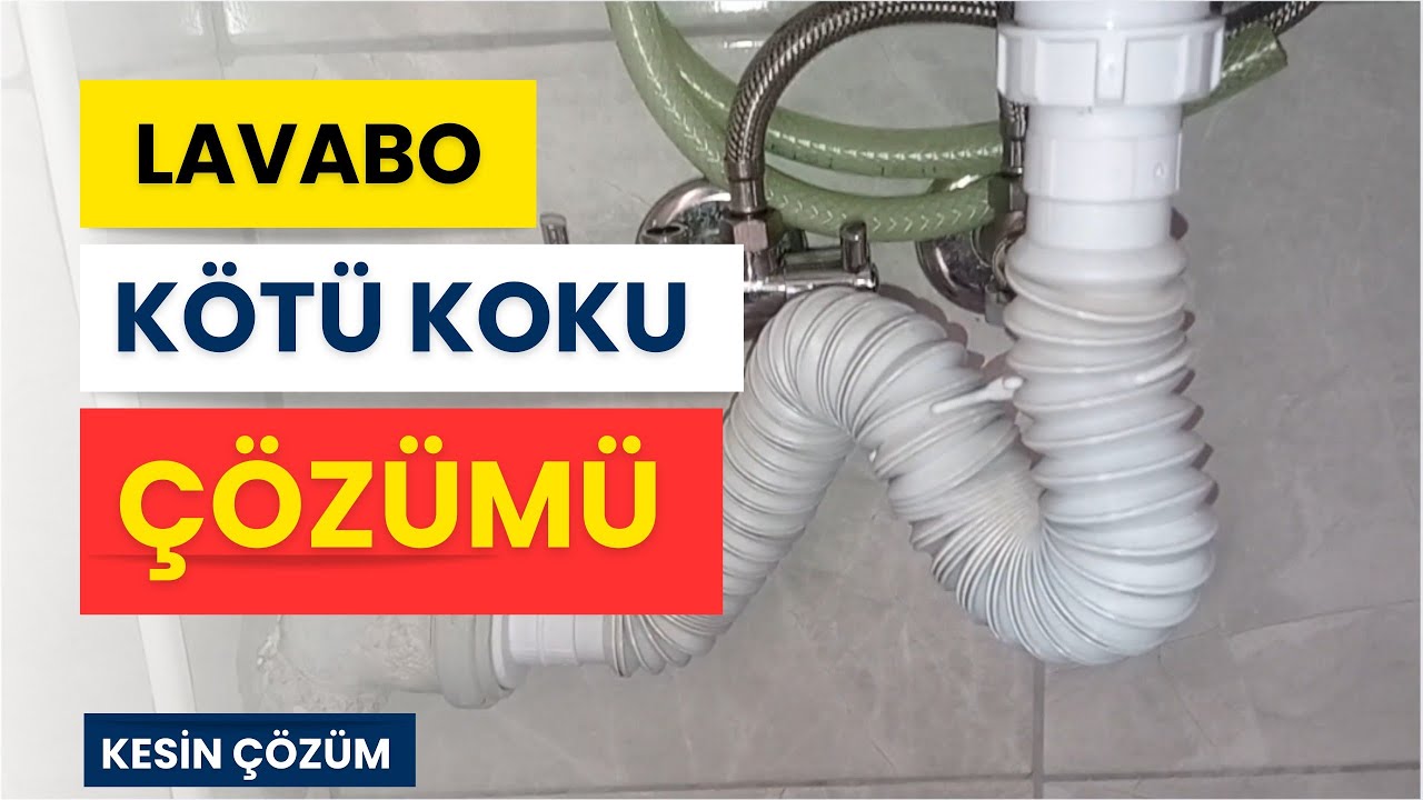 Lavabo Kokusuna Kesin Çözüm - Mutfak Eviye Gider Kokusuna Kesin ve  Net Çözüm