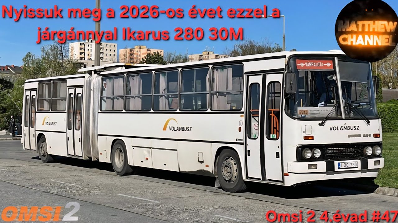 Nyissuk meg a 2026-os évet ezzel a járgánnyal Ikarus 280.30M Omsi 2 4.évad #47