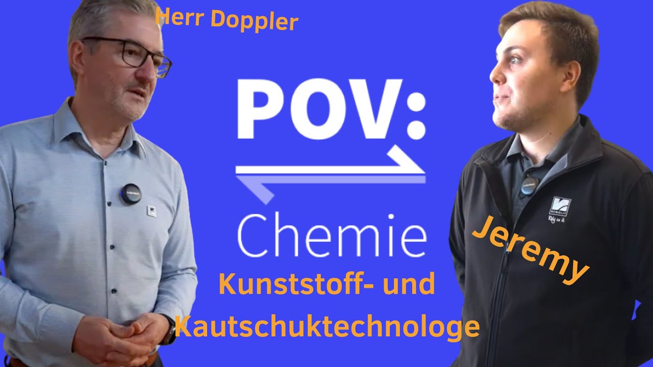 POV:Chemie: Was macht man eigentlich als Kunststoff- und Kautschuktechnologe?  #chemieazubis