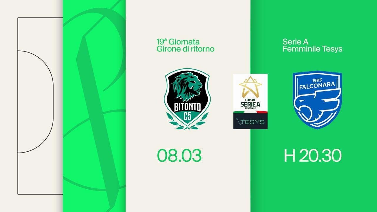 Bitonto-Okasa Falconara 2-0 | 19ª giornata | Serie A Tesys 2025/2026