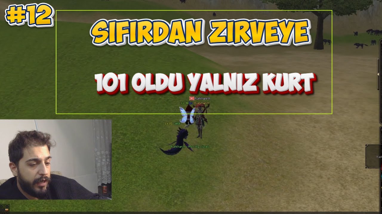 101 OLDU YALNIZ KURT!! SIFIRDAN ZİRVEYE METİN2 SAFİR BÖLÜM 12