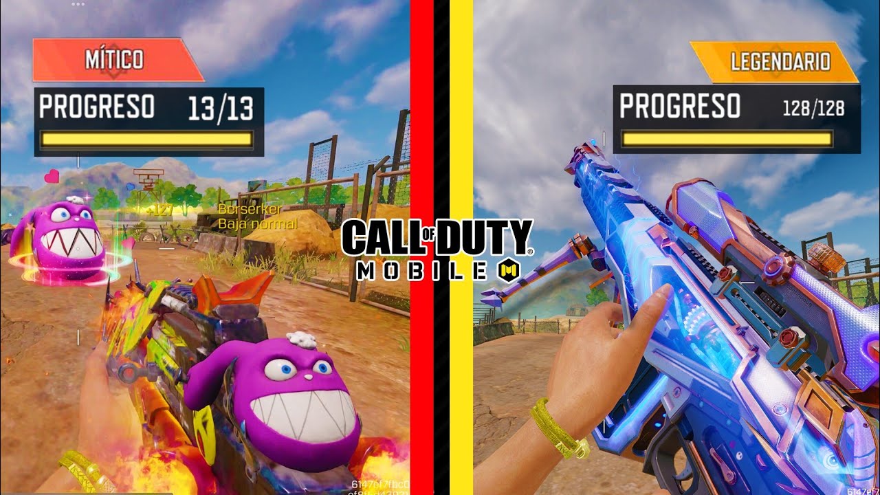 ASI SE VEN TODAS LAS LEGENDARIAS Y MITICAS EN UN SOLO VIDEO (COD MOBILE)