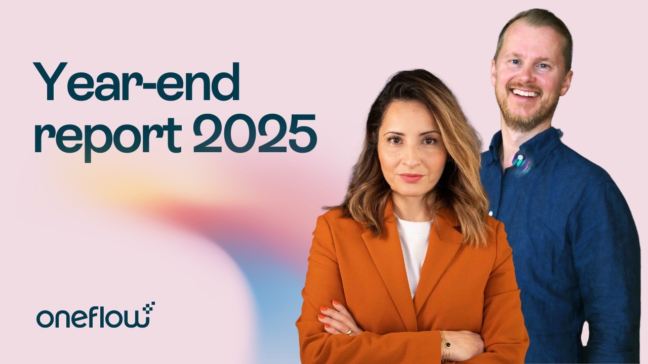 Oneflow Year-end Report 2025 Webinar Presentation | Oneflow