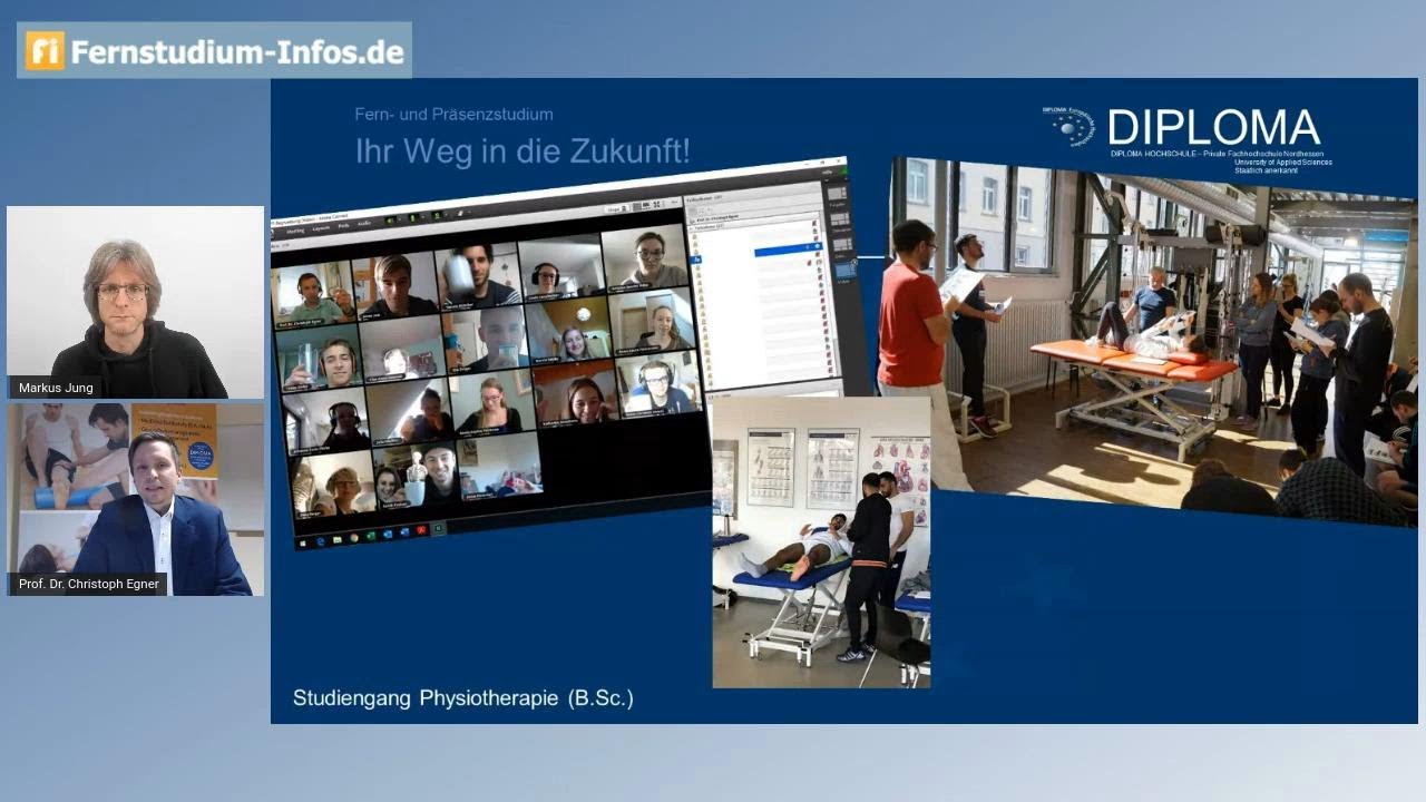 Fernstudium Physiotherapie an der DIPLOMA Hochschule | INTERVIEW