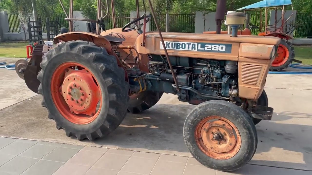 (ปิดการขาย)!!! รถไถใหญ่เข้าใหม่ ราคา 45,000.- พร้อมผาน #kubota #L280  #รถไถสะสม