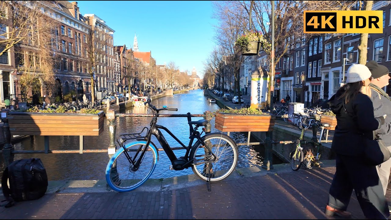 Amsterdam Winter Tour 2026 🇳🇱 | Netherlands City Walk 4K