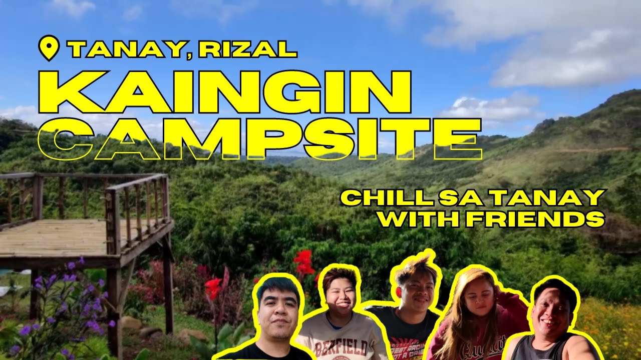 Camping at Kaingin Campsite, Tanay Rizal