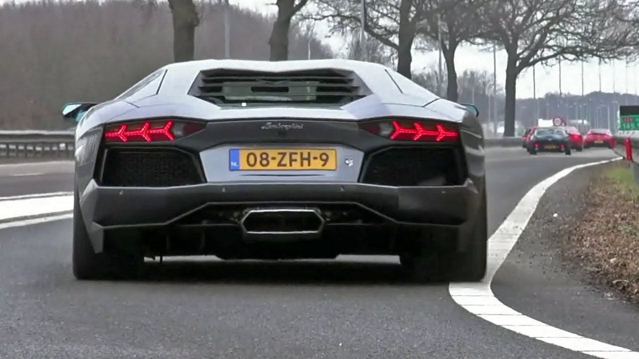 LOUD Supercars Accelerating: Bugatti Veyron, Aventador, GT-R Switzer P800, 458 Spider, 9ff Turbo