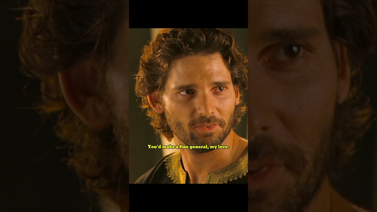 I can't lose you. I won't survive. #troy #hector #ericbana #greekmythology #movie #trojanwar