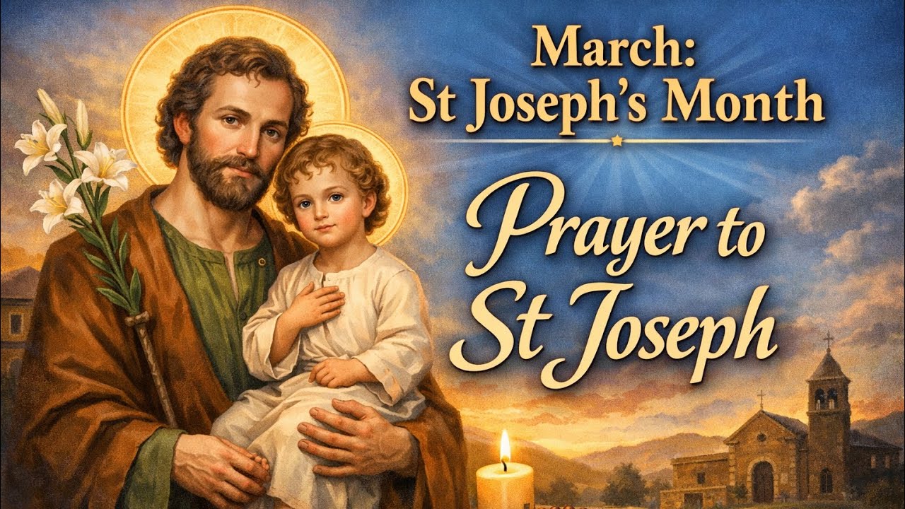 St Joseph’s Prayer | Sacred Mindset | March Devotion #StJoseph #SacredMindset #MarchDevotion#catholi