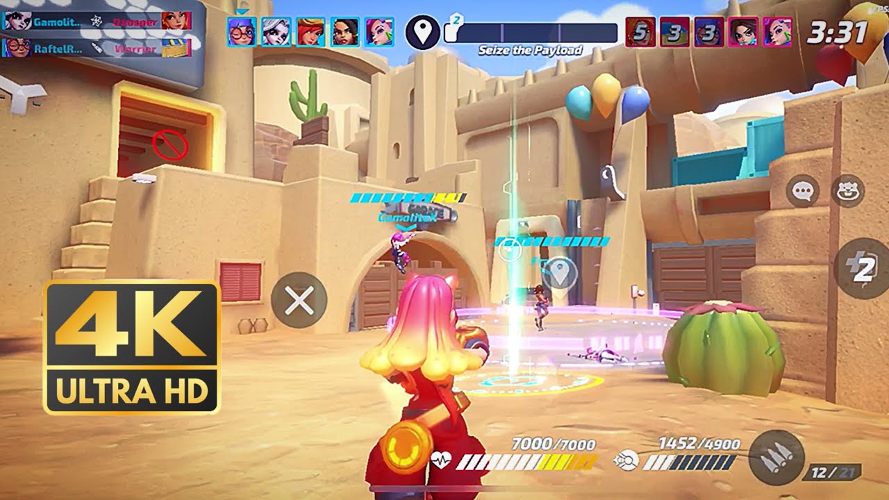 T3 ARENA Ranked Gameplay 4k High Graphics « Escort » & « Death Match »