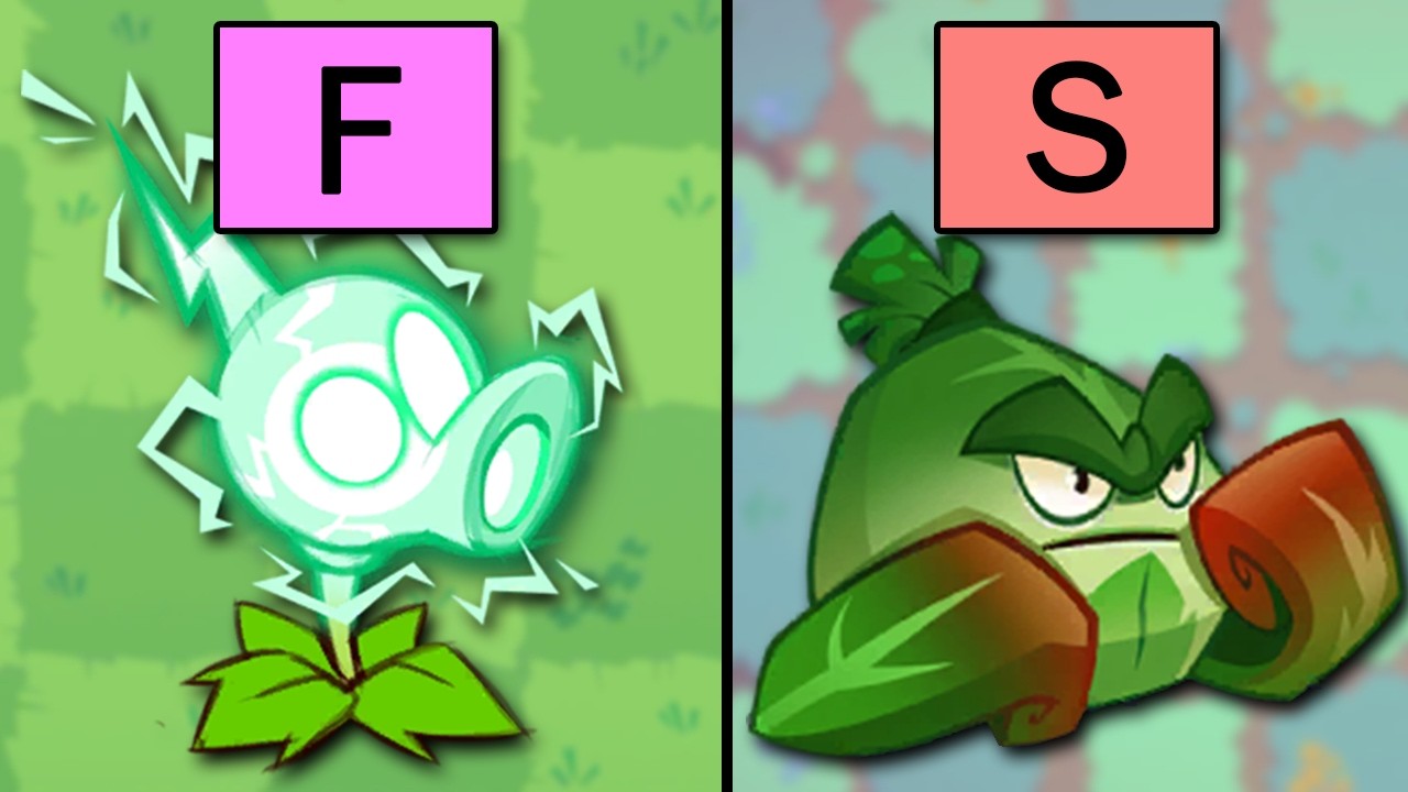 Ranking and Analysing EVERY Plant in Plants vs Zombies 3: Evolved