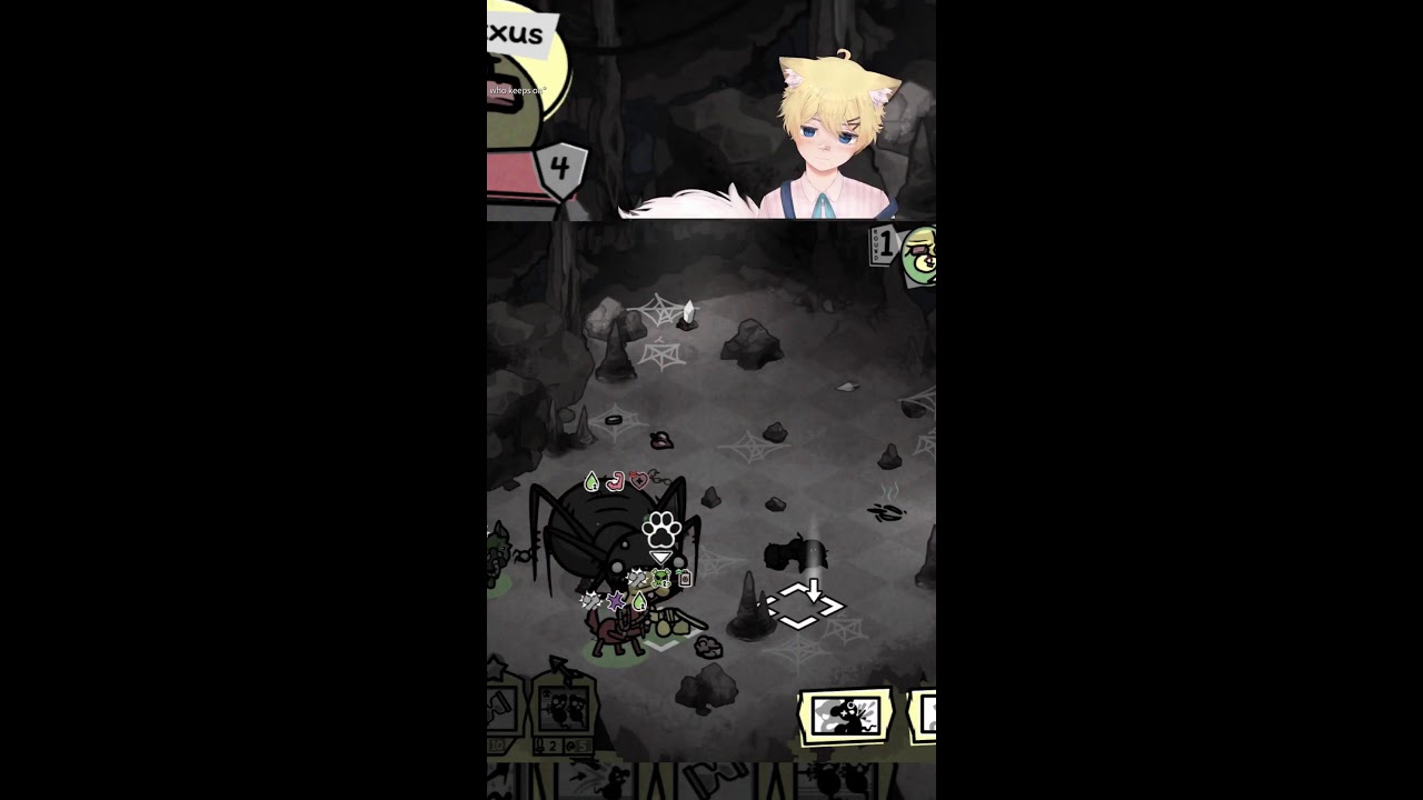 Catpilled meowmaxxing【Mewgenics】#shorts #vtuber