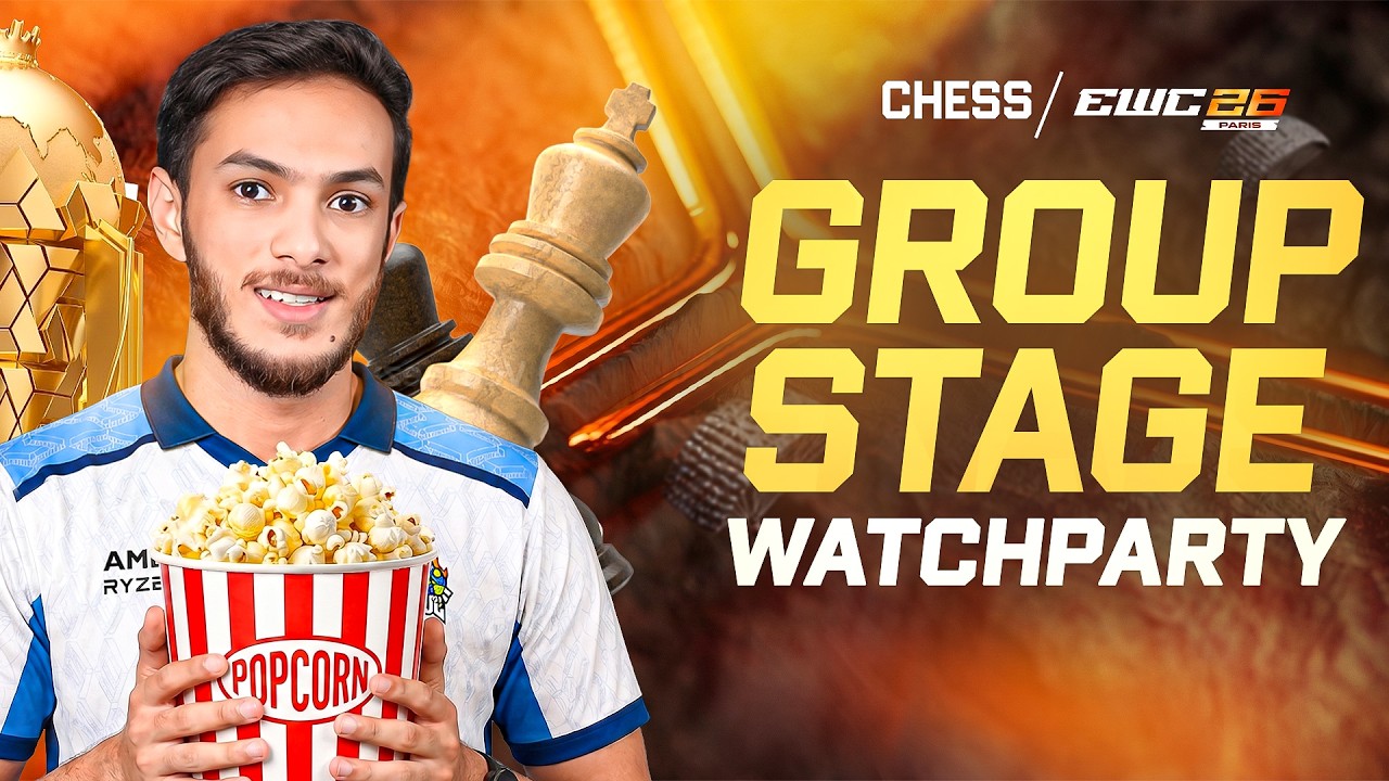 EWC 2026 - Chess Group Stage - Nihal & Pranesh [WatchParty] #s8ul #ewc