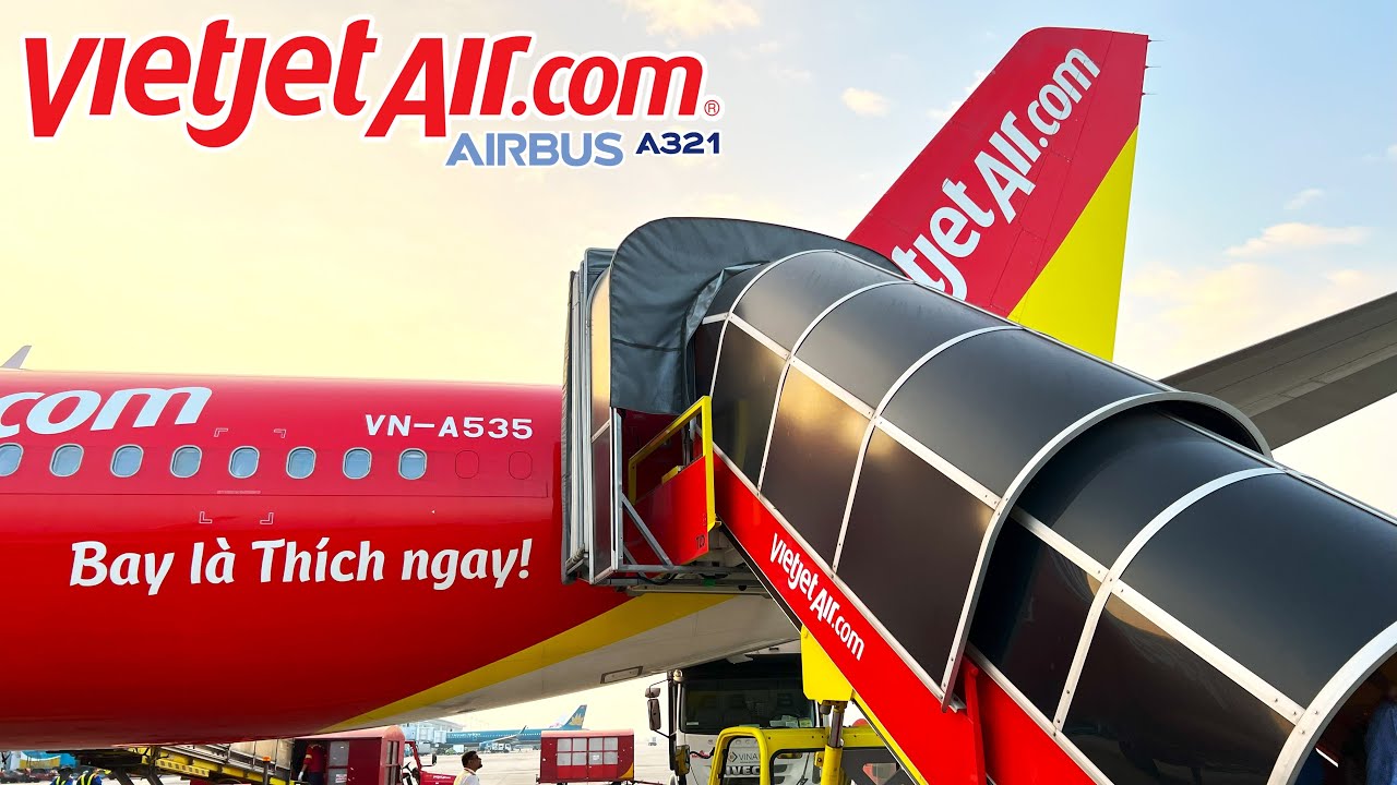 VietJet Air A321 | Phu Quoc - Ha noi | Trip Report