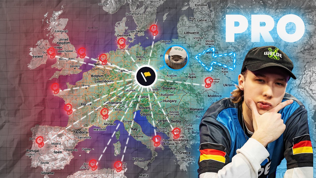 Geoguessr PRO gegen 20 NOOBS (ft. Maelo Romani)