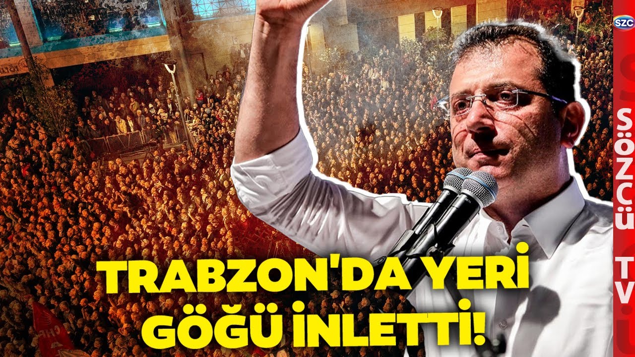 'Muhalefete Aday Gösterme Hakkı Bile Tanımayan İktidarın...' İmamoğlu Trabzon'da Böyle Haykırdı