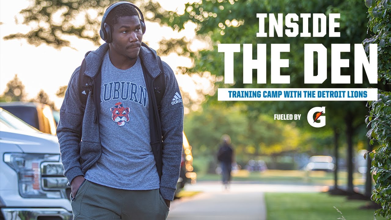 Lions' Players Report to Training Camp | Inside the Den | Season 5, Episode 1