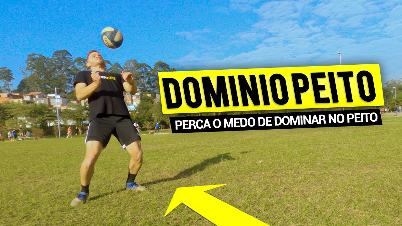 ✔️COMO DOMINAR A BOLA NO PEITO | COMO MELHORAR O DOMÍNIO DE BOLA