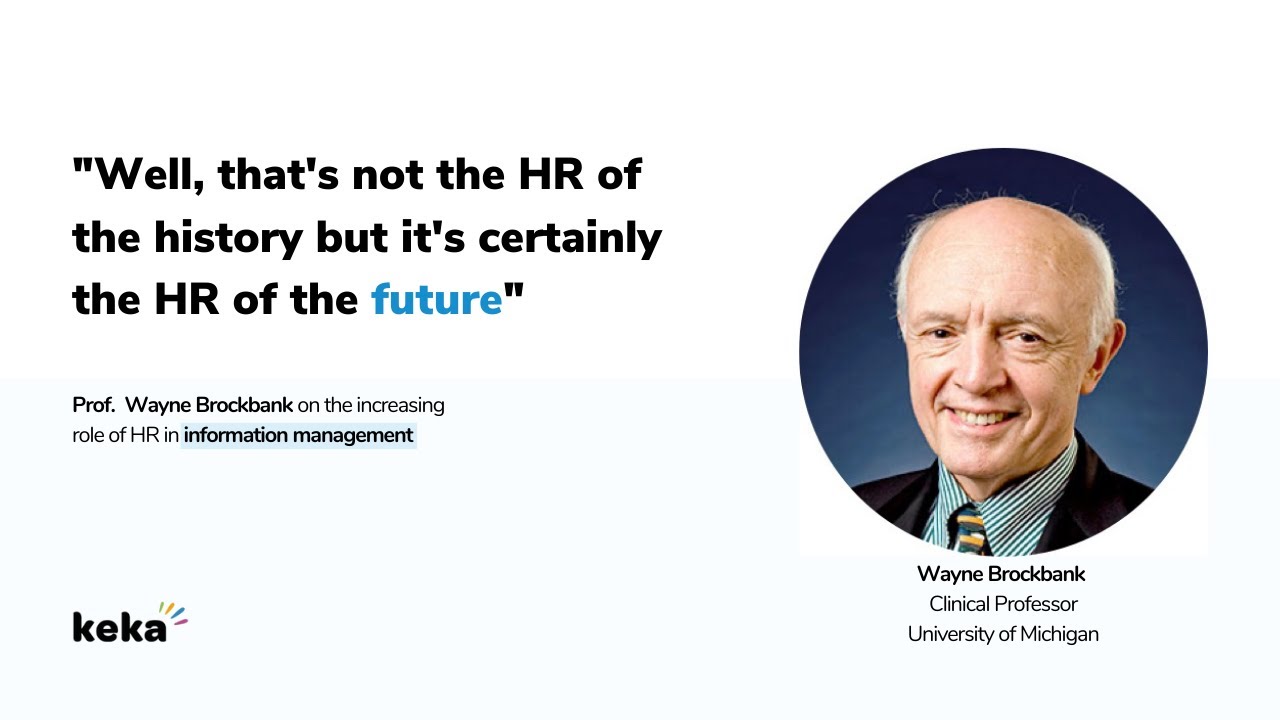 Balancing The Requirements of HR&rsquo;s Multiple Stakeholders l Wayne Brockbank l Keka HR