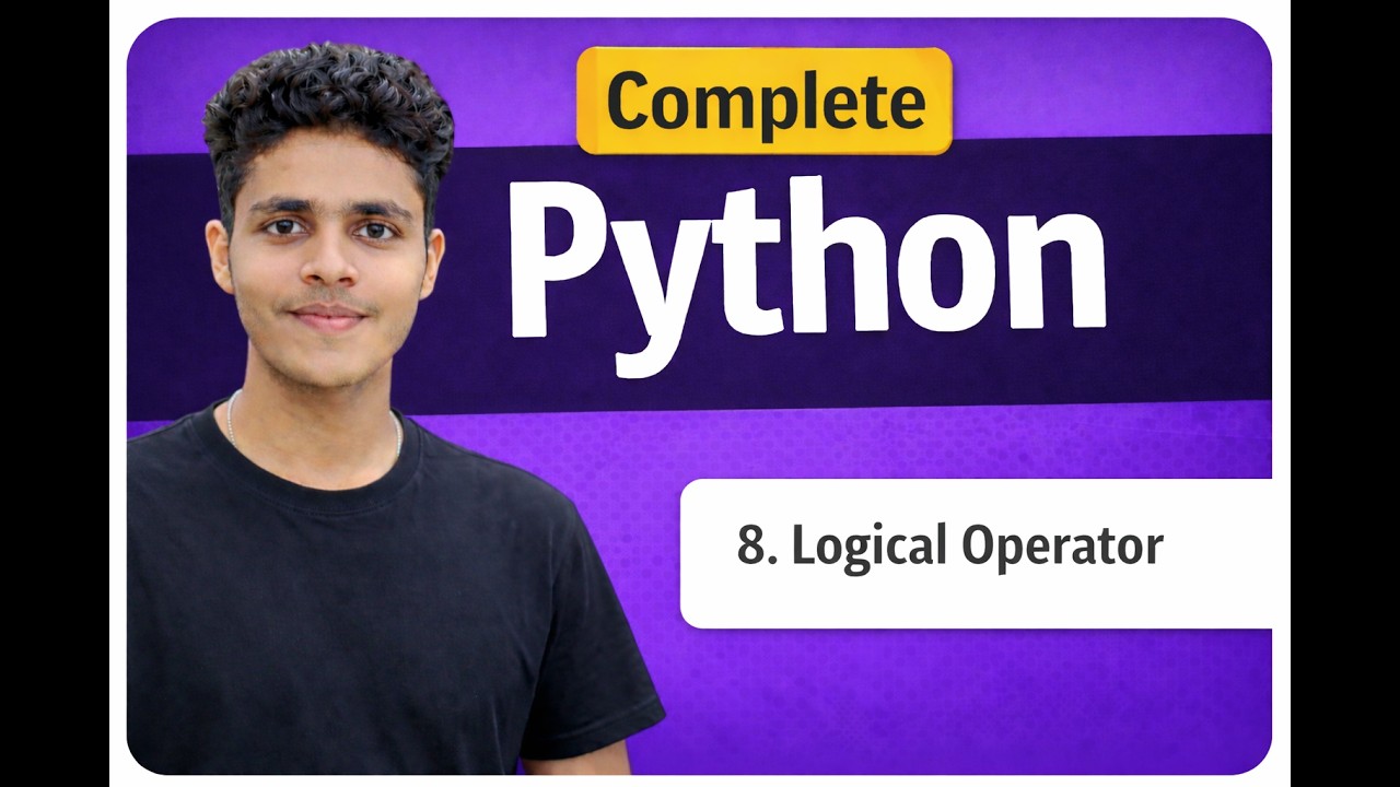 Logical Operators Explained | AND, OR, NOT Made Easy