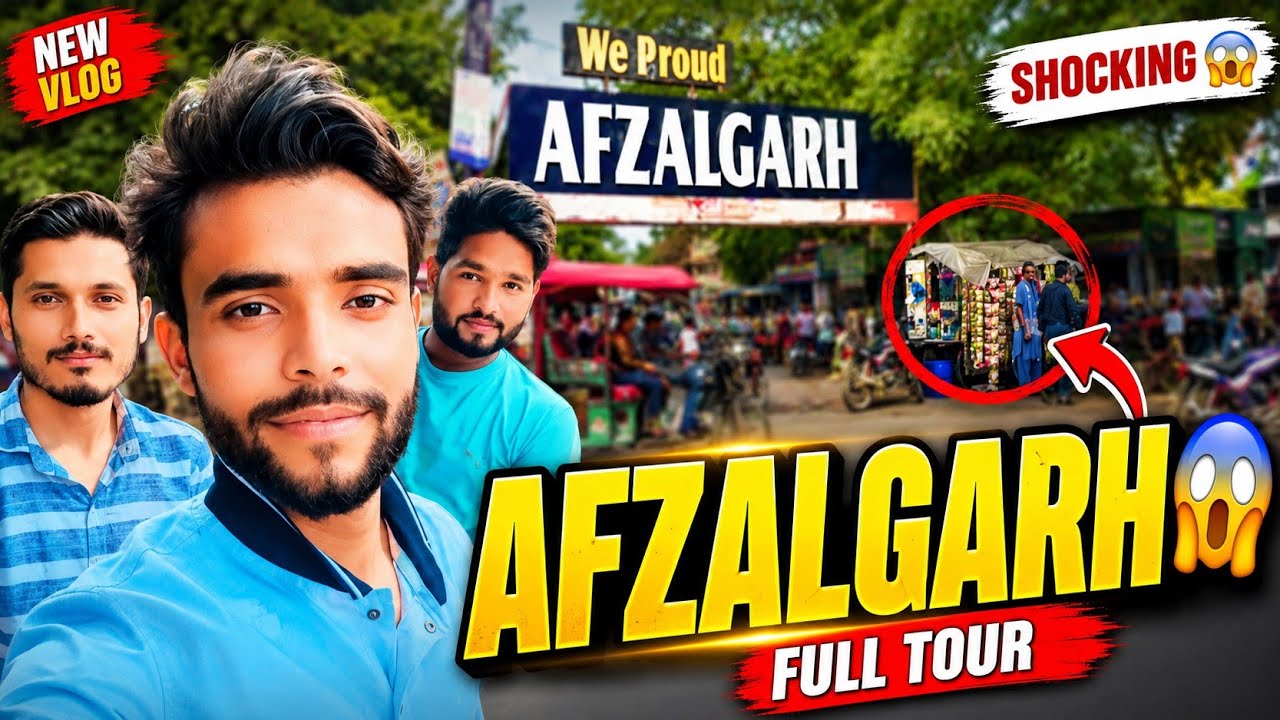 Afzalgarh Vlog | Exploring the Vibrant Afzalgarh Market - A Visual Tour