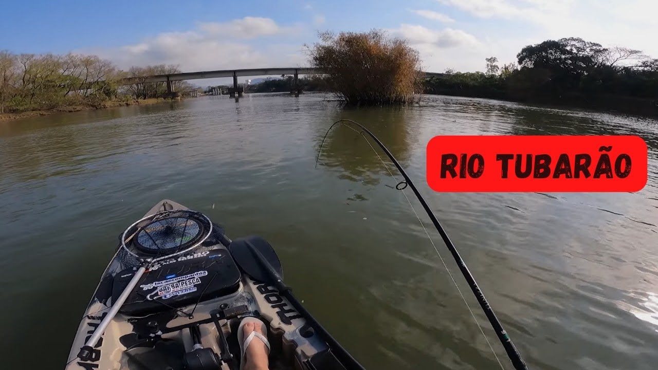 Pescaria no rio Tubarão