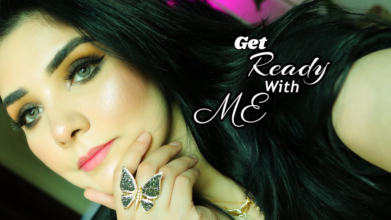 Step By Step Makeup Tutorial With Black Dress #NishooFashionWeek
