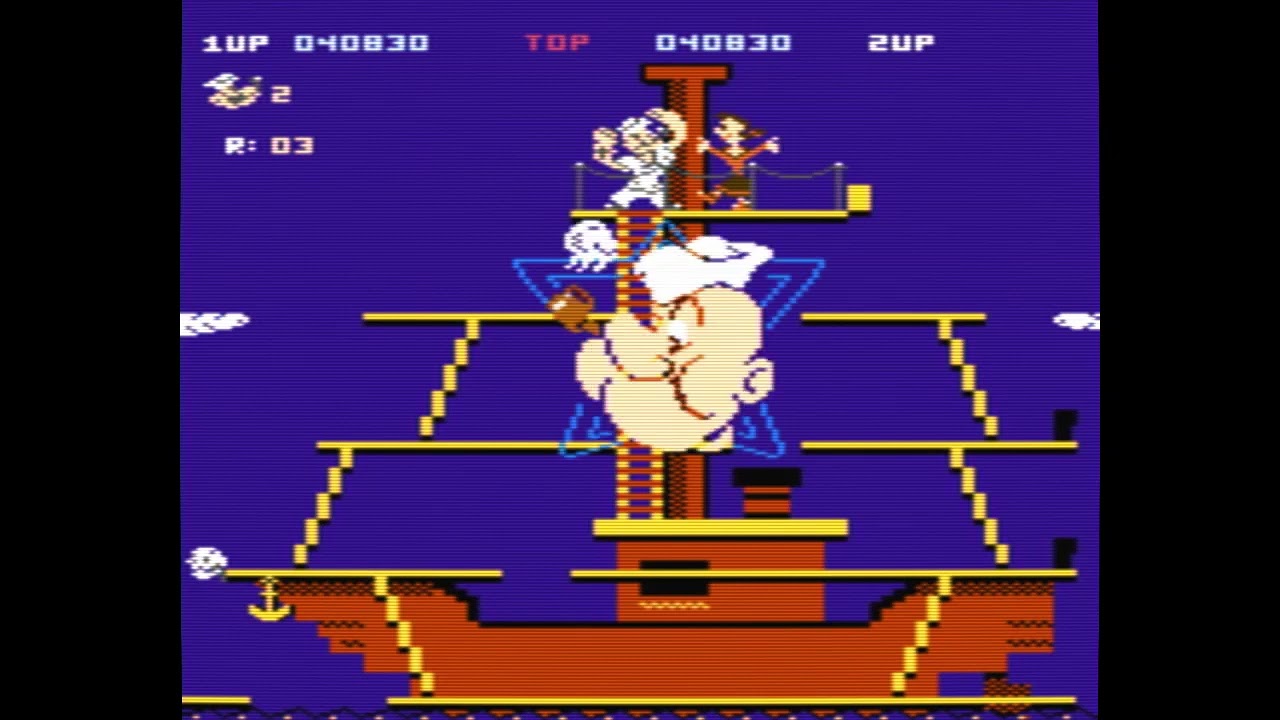 Atari 7800 Popeye
