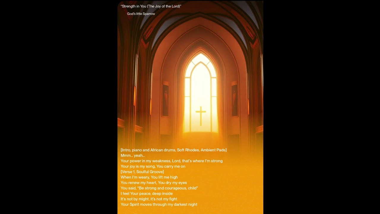 .Strength In You ( The Joy Of The Lord)