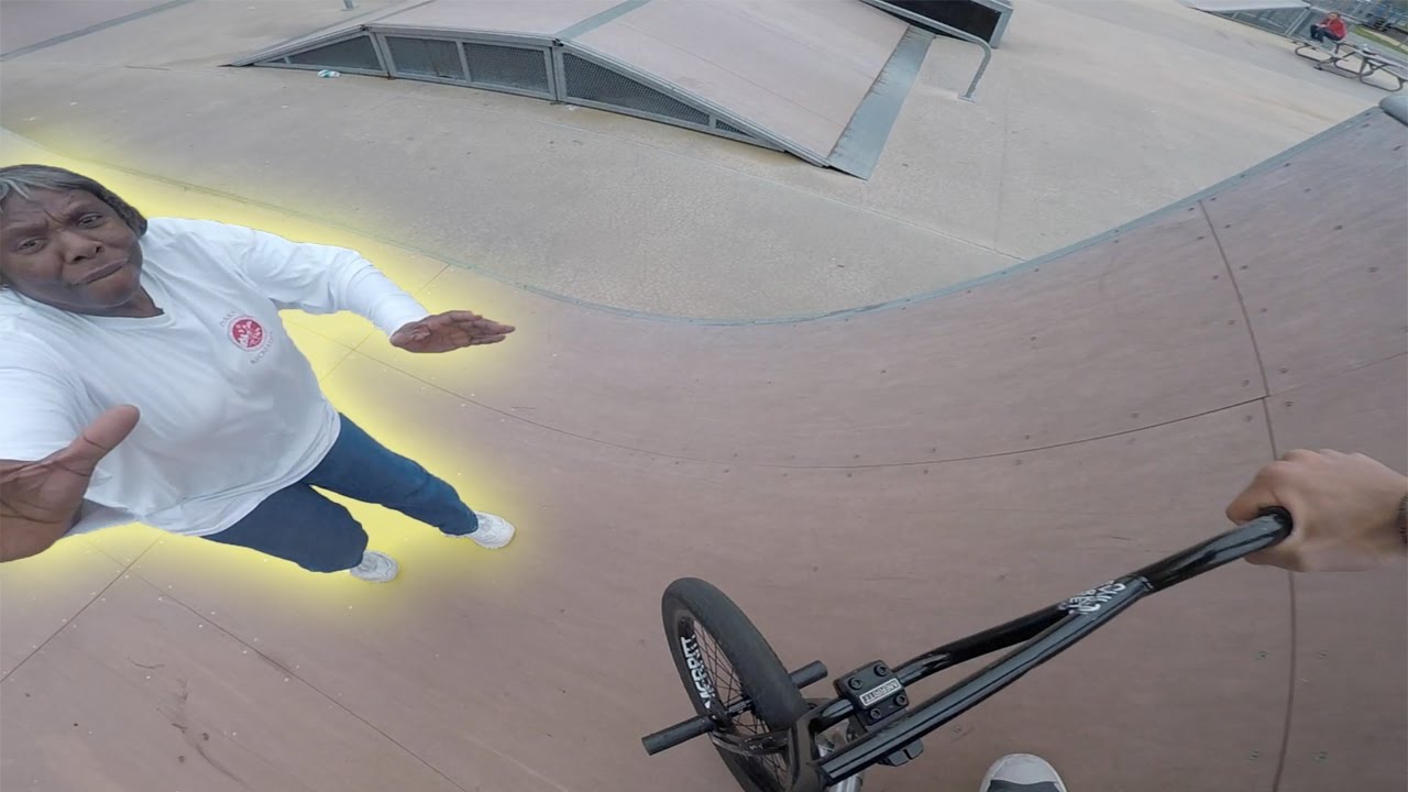 CRAZY SECURITY GUARD ATTACKS ME! (BMX)
