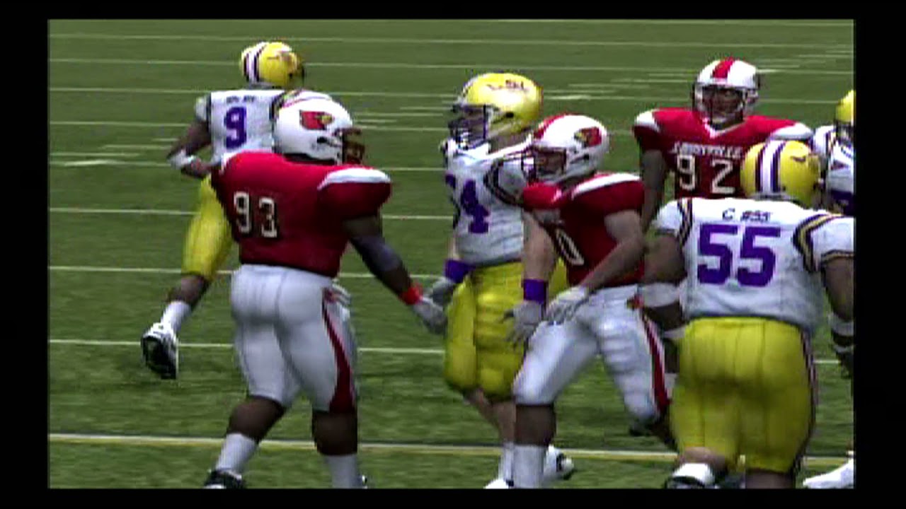 NCAA Football 2004 - Louisville Cardinals vs LSU Tigers