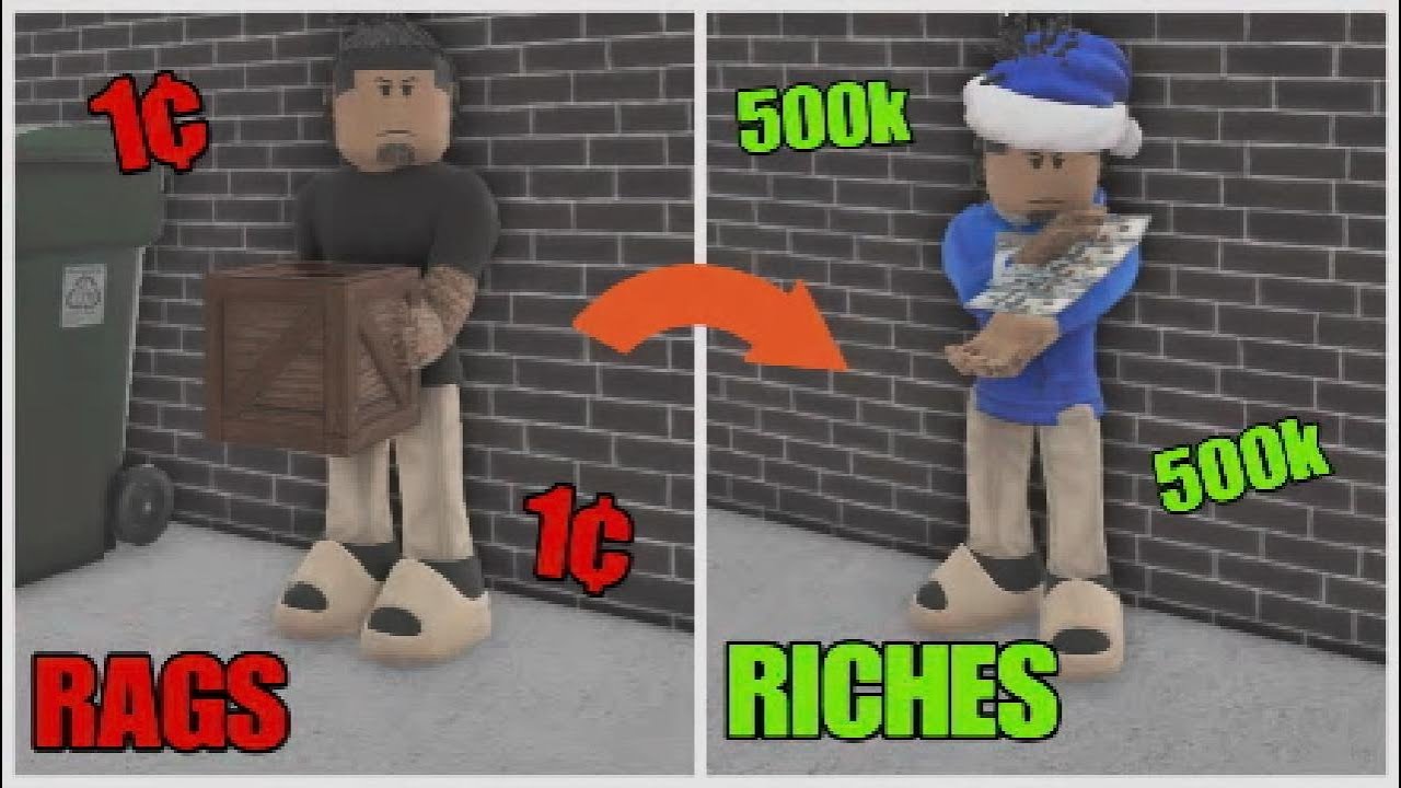 TEACHING HOW GO RAGS TO RICHES! in south bronx Roblox