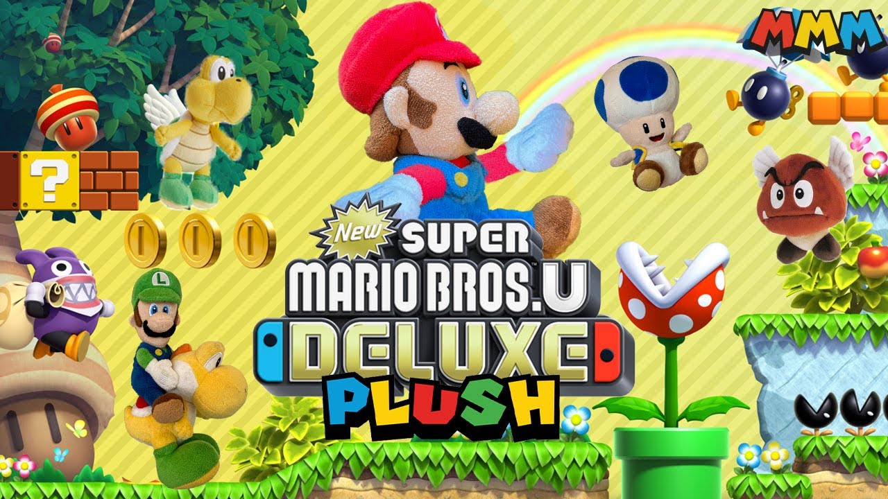New Super Mario Bros U Plush Deluxe - MMM