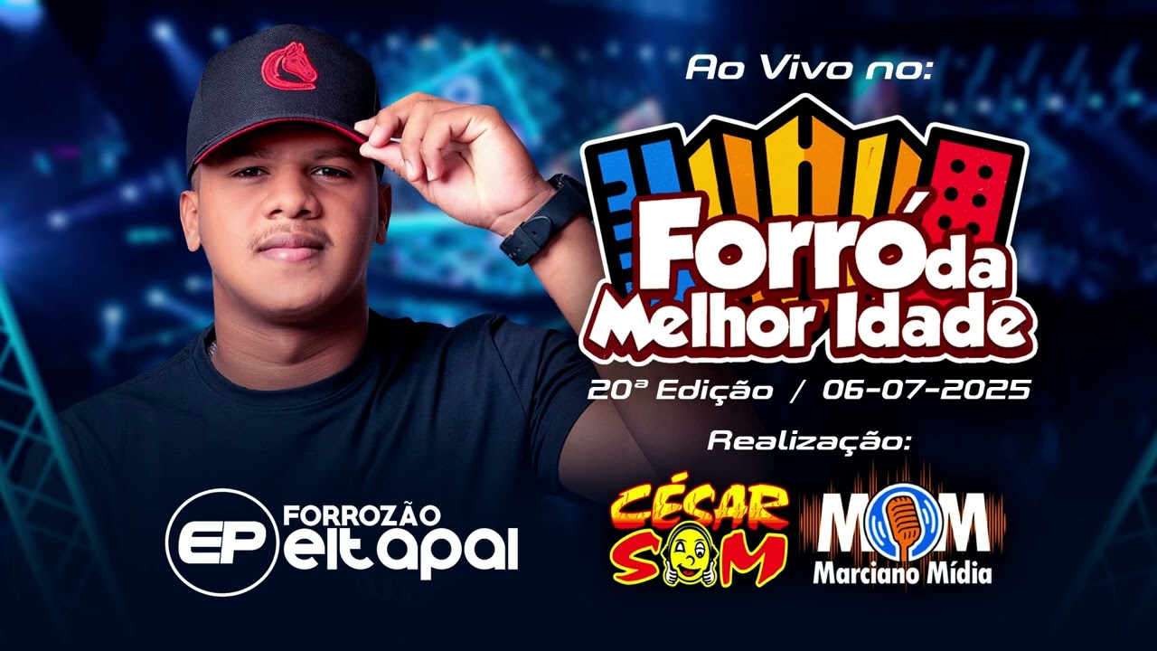 FORROZÃO EITA PAI - AO VIVO NO FORRÓ DA MELHOR IDADE - MOMBAÇA-CE  |  06-07-2025