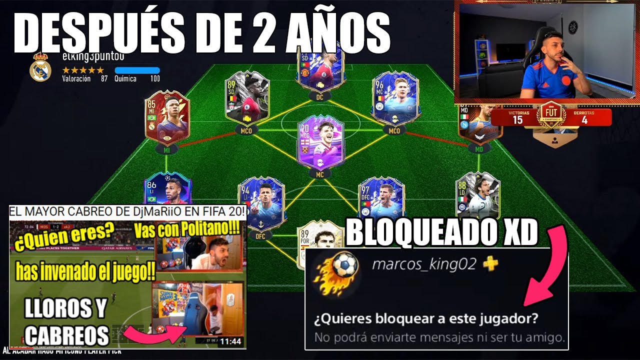 DjMaRiiO SE VUELVE A ENCONTRAR A UN SUSCRIPTOR EN FUT CHAMPIONS DESPUÉS DE 2 AÑOS