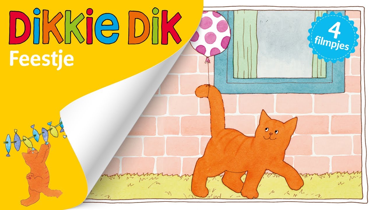 Feest vieren met Dikkie Dik 🎉 | Compilatie | Voorleesverhalen voor Kinderen